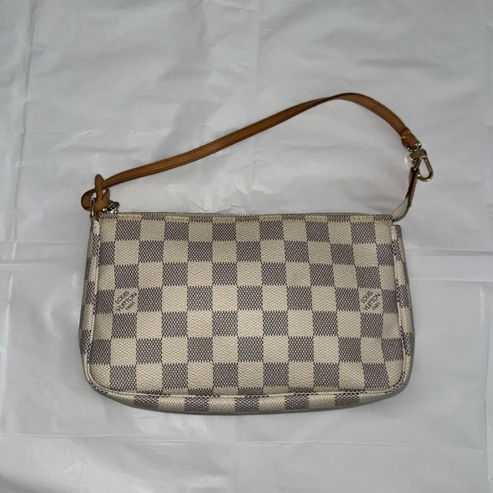 LOUIS VUITTON Damier Azur Pochette Accessories